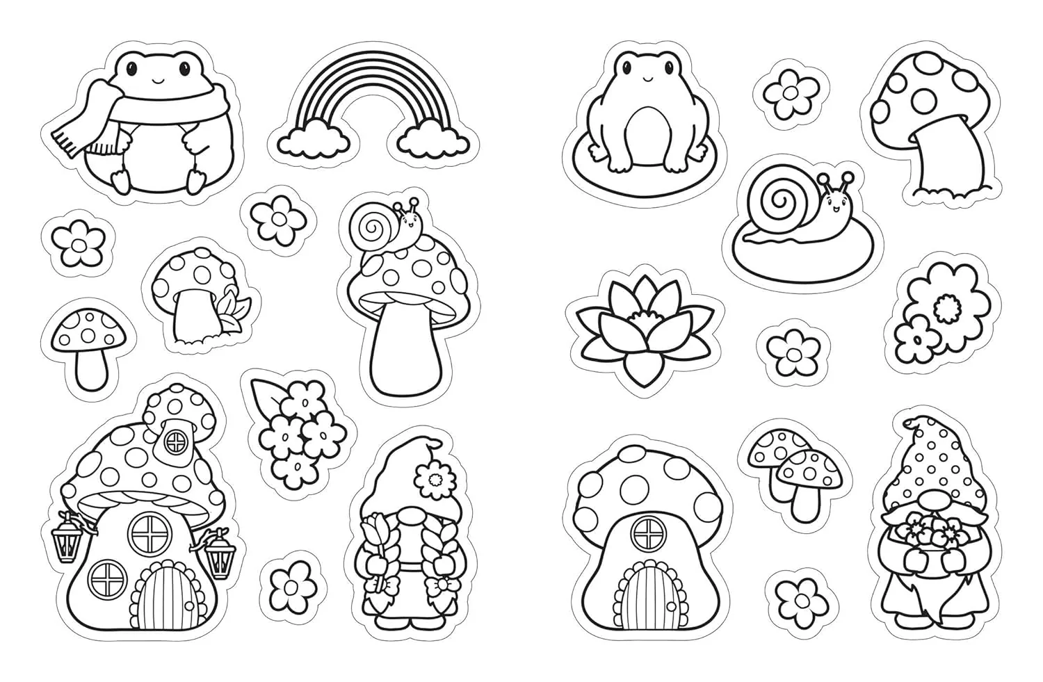 Color Your Own Stickers: 500+ Stickers to Color, Stick, and Share! (Cute and Cozy - Image 5