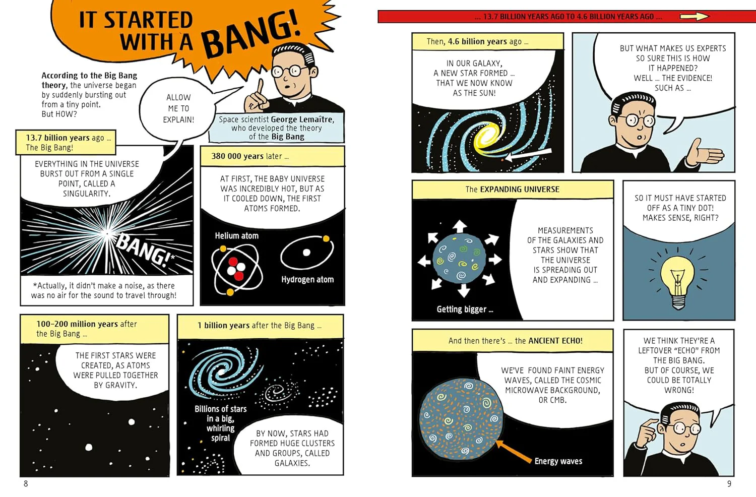 A Comic Book History of the Big Bang and Beyond - Image 2