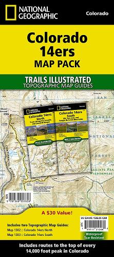 Colorado 14ers (Map Pack)