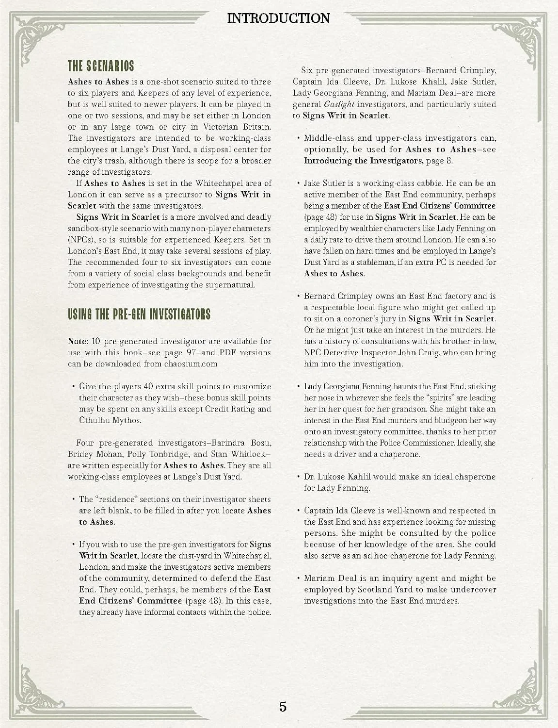 Call of Cthulhu: Gaslight Dust & Blood - Image 6