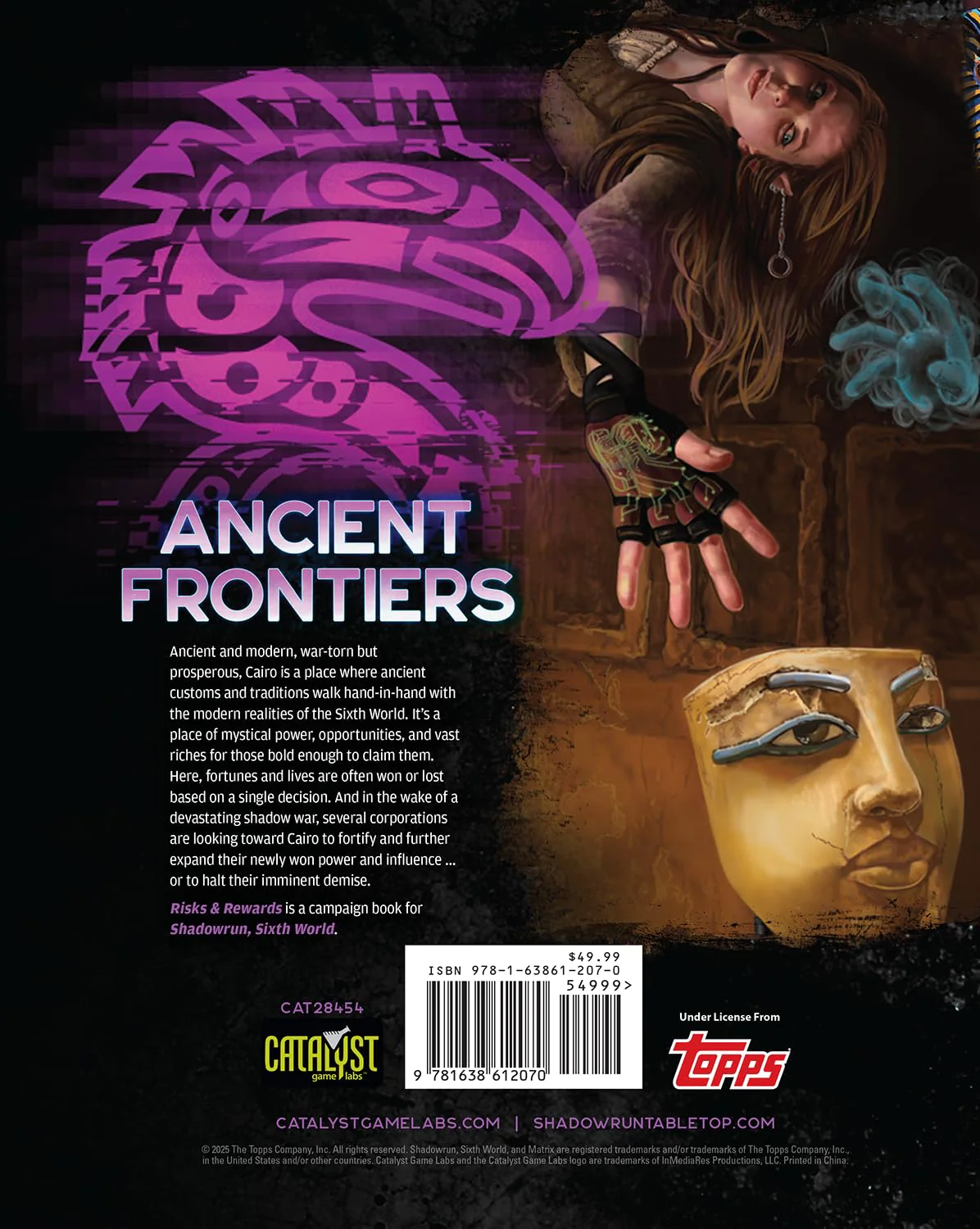 Shadowrun: Ancient Frontiers – Risks & Rewards Campaign Book for Shadowrun, Sixth World | Catalyst Game Labs RPG Sourcebook - Image 2