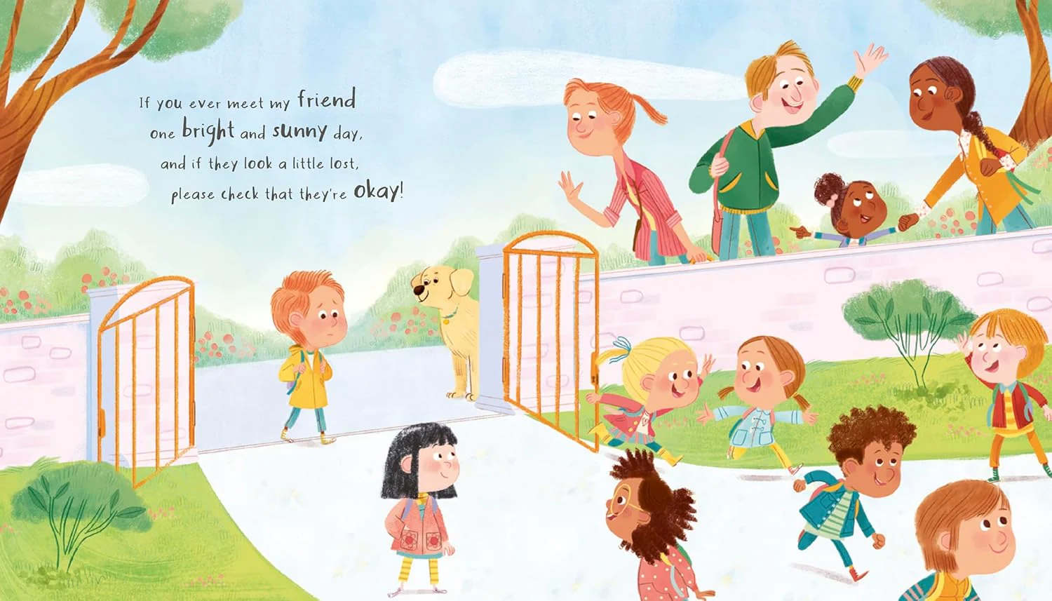 When You Meet My Friend: A Book about Making Friends at School - Image 4