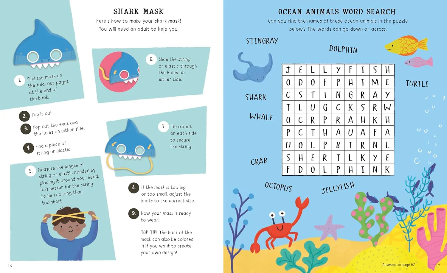 10-Minute Ocean Activities: With Press-Out Pieces and More Than 100 Stickers! (10-minute Activities - Image 4