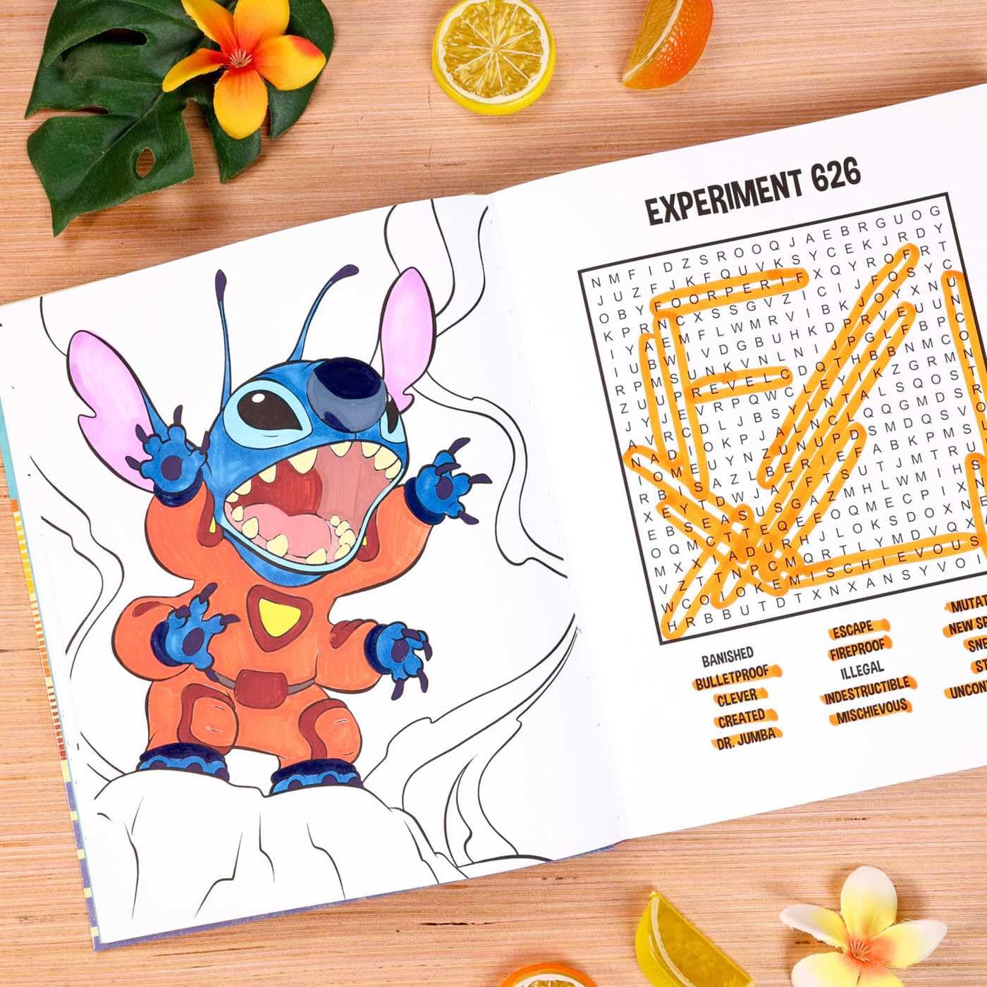 Disney Stitch Word Search, Quips, Quotes and Coloring Book (Coloring Book & Word Search - Image 4