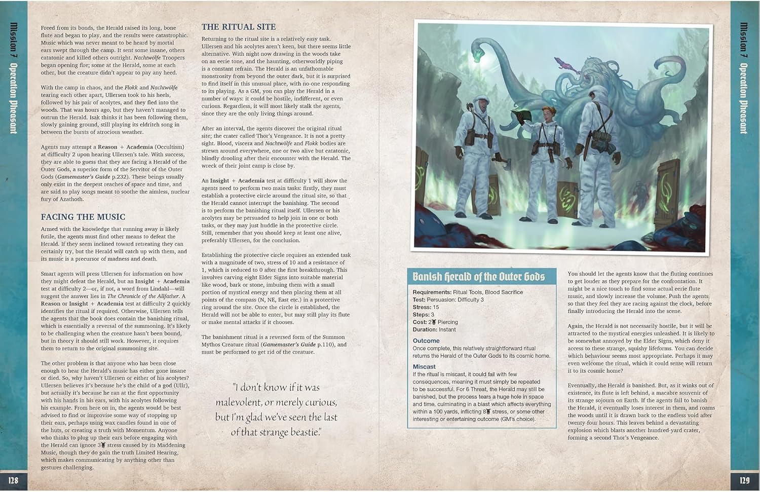 Modiphius Entertainment: Achtung! Cthulhu - The Norway Projekt - Supplement Hardcover RPG Book, 3 Part Campaign, New Cult & Content, Atomic Horror - Image 4