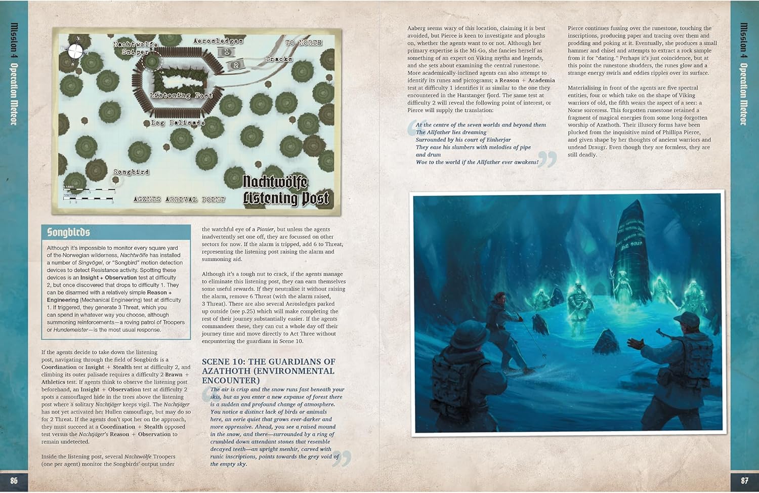 Modiphius Entertainment: Achtung! Cthulhu - The Norway Projekt - Supplement Hardcover RPG Book, 3 Part Campaign, New Cult & Content, Atomic Horror - Image 7
