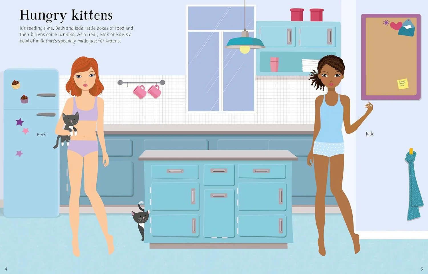 Sticker Dolly Dressing Cats and Kittens - Image 3