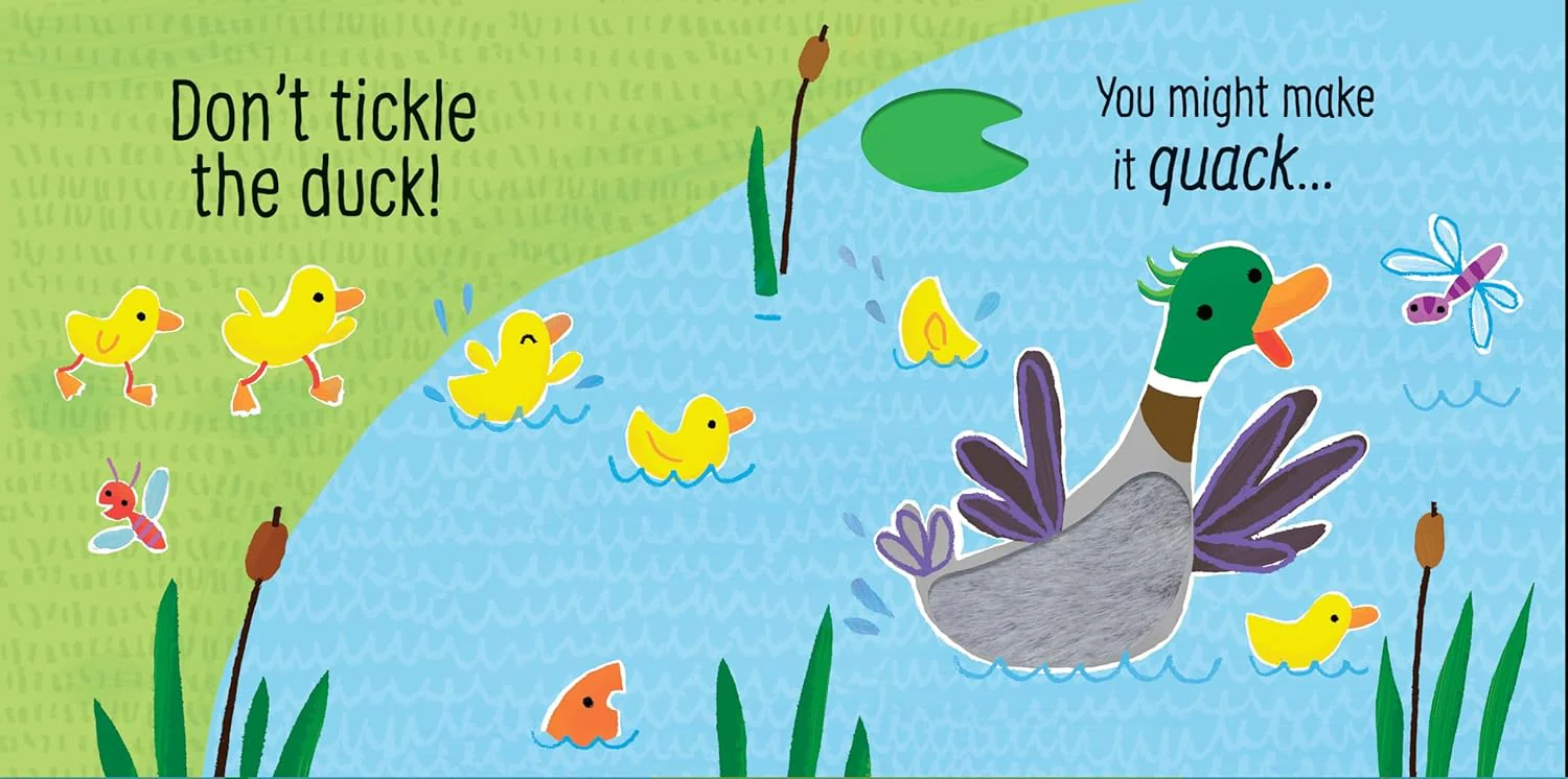 Don't Tickle the Duck! (Don't Tickle Touchy Feely Sound Books - Image 2