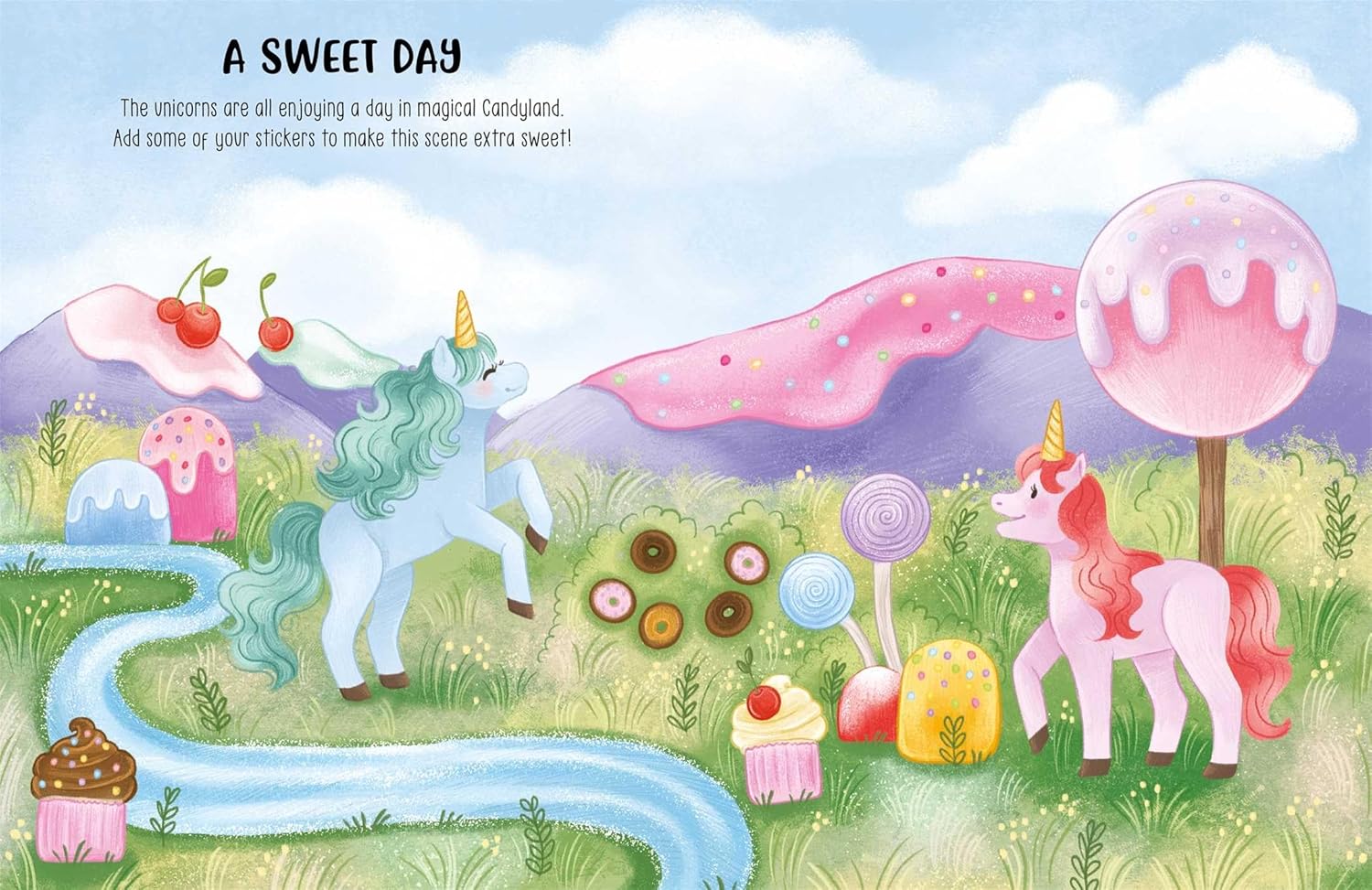 701 Super Stickers Unicorns: Fully Recyclable With Sticker Scenes, Coloring, and Activity Pages - Image 2
