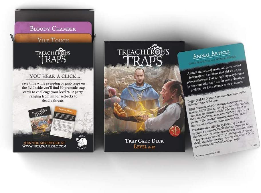 Treacherous Traps Deck Level 9-12 (5E - Image 2