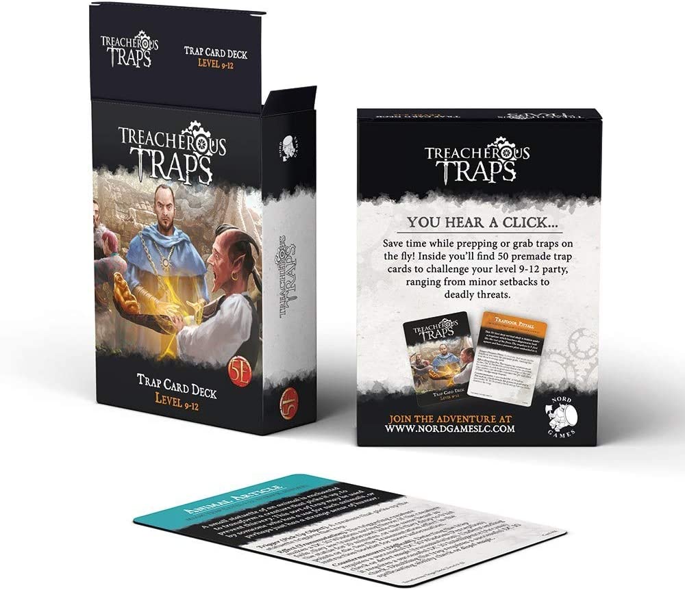 Treacherous Traps Deck Level 9-12 (5E - Image 4