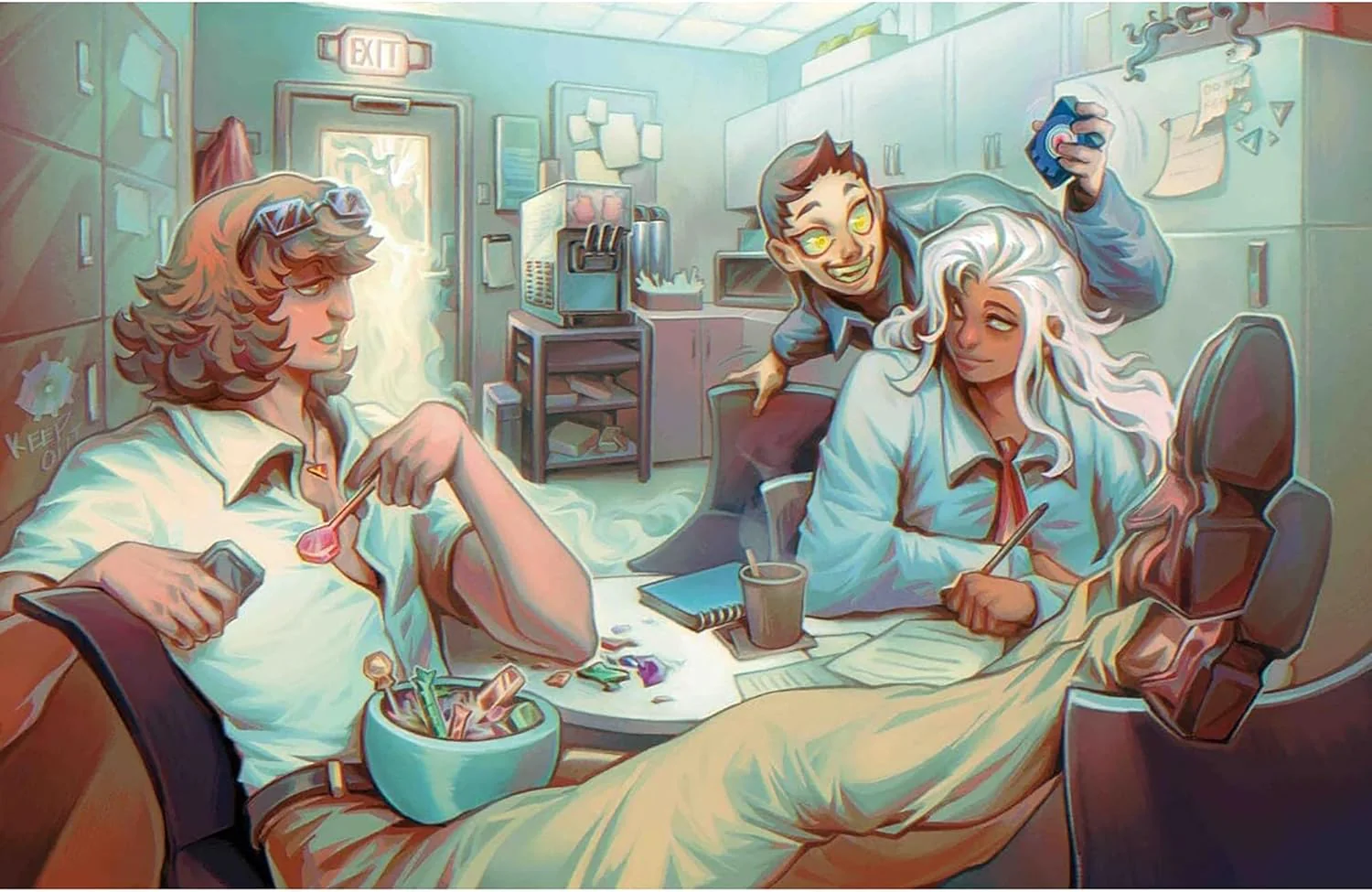Modiphius Entertainment: Triangle Agency: The Tabletop Role-Playing Game - Core Rulebook - Hardcover, RPG Paranormal Investigation & Corporate Horror - Image 5