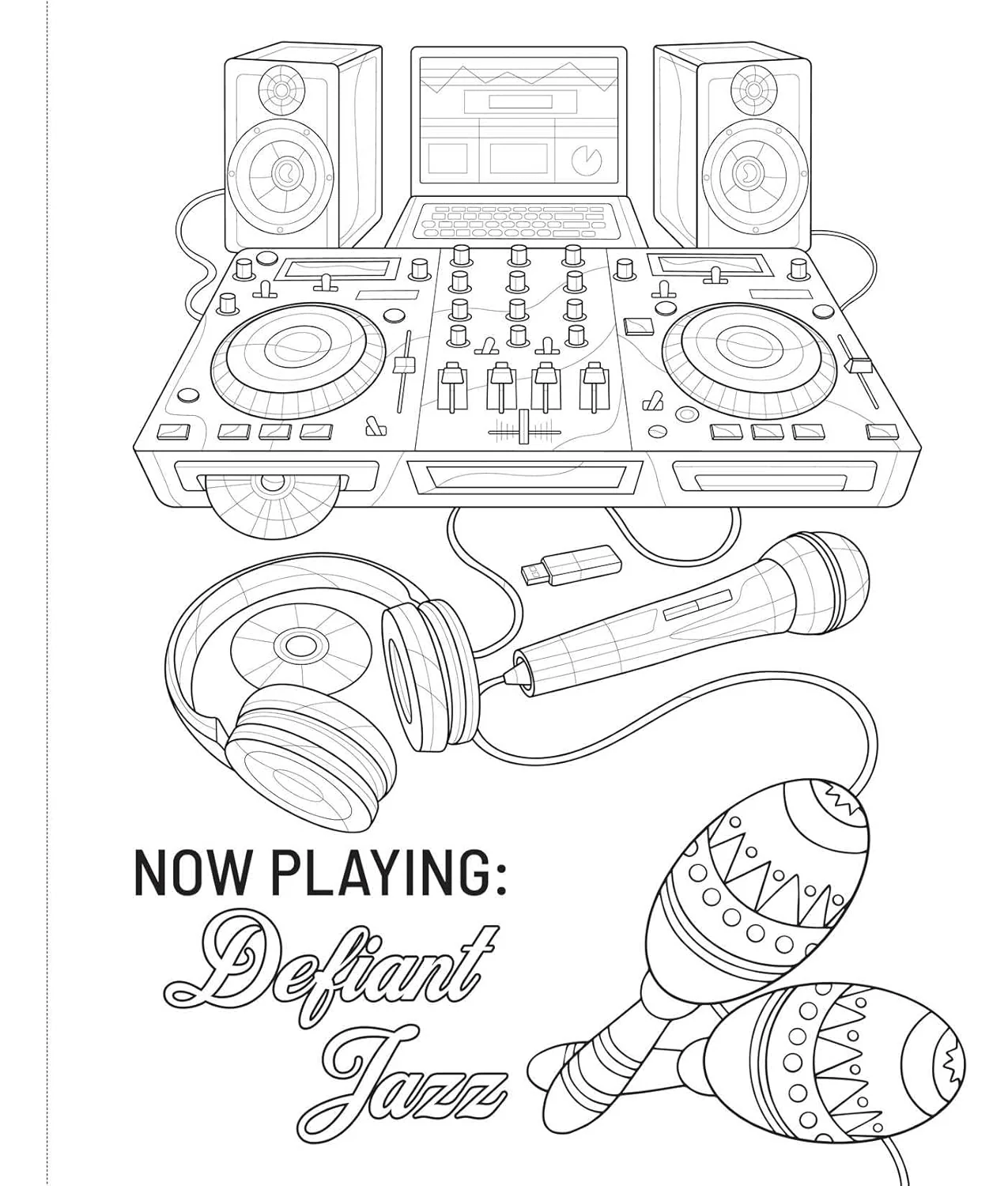 Your Outie Likes to Color: An Unofficial Severance-inspired Coloring Book for Mdr Fans - Image 2