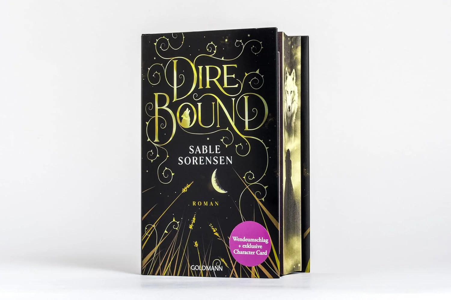 Dire Bound: Roman - Hast du das Herz eines Wolfs? - Das Romantasy-Must-Read des Jahres - Limitierte Deluxe-Edition mit Wendeumschlag und exklusiver Character-Card (Die Wolves-of-Ruin Reihe, Band 1 - Image 4