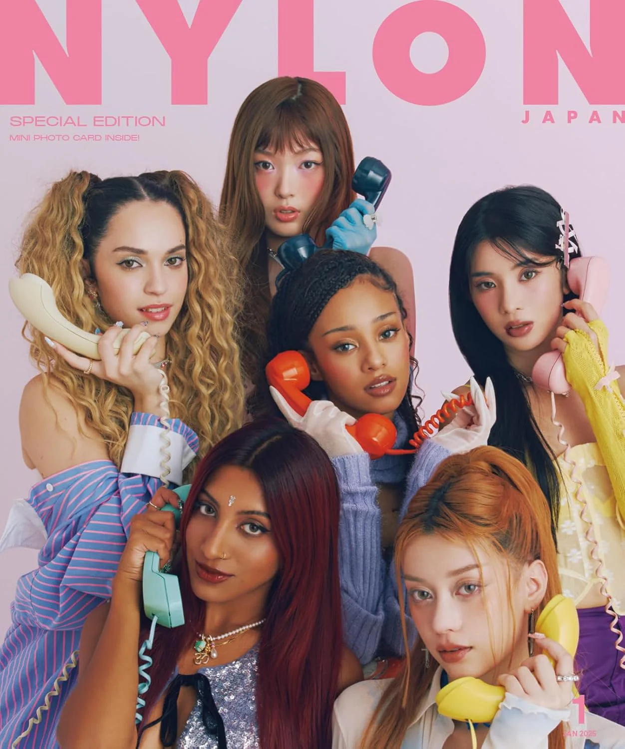 NYLON JAPAN 2025年1月号 SPECIAL EDITION 【W表紙：KATSEYE】 ( - Image 3