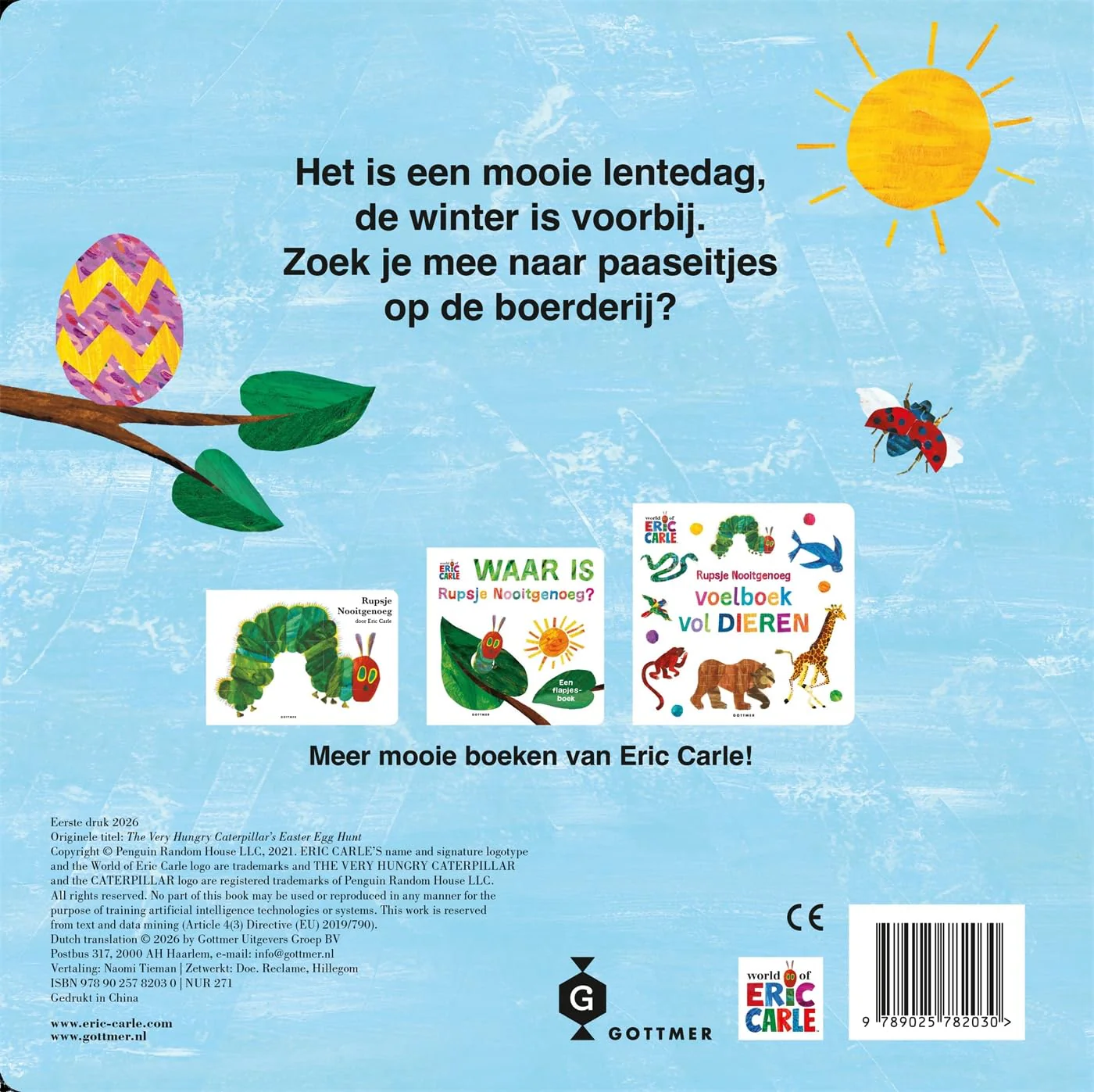 Vrolijk Pasen, Rupsje Nooitgenoeg: Een flapjesboek - Image 2