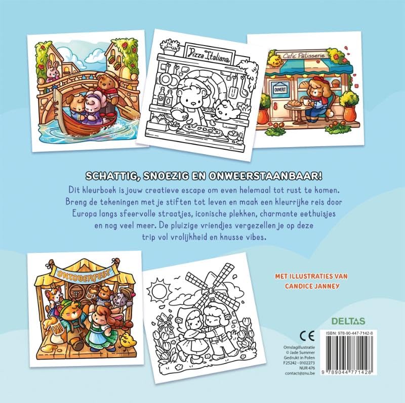 Cozy Europe - Comfy kleurboek Jade Summer - Image 2