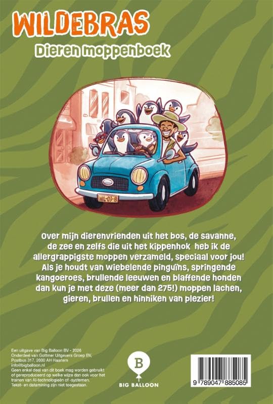 Gottmer Uitgevers Groep - Wildebras Dierenmoppenboek - Image 2
