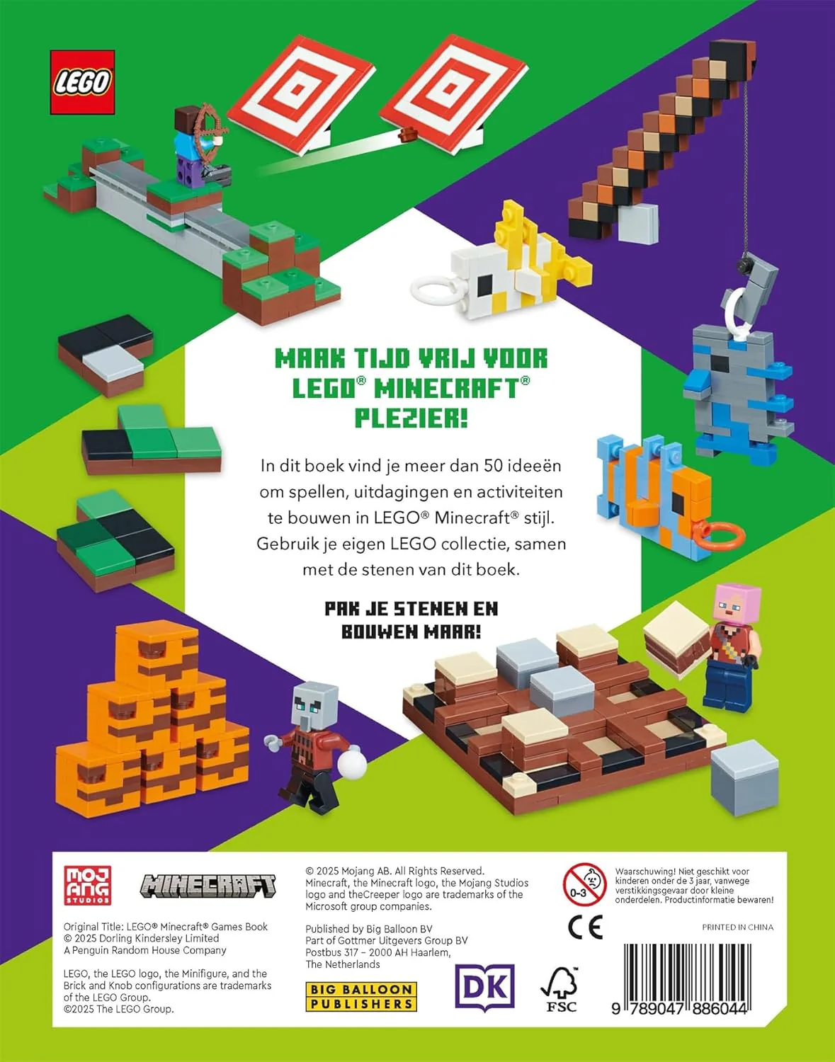 Gottmer Uitgevers Groep - Lego Minecraft Spellenboek - Image 2