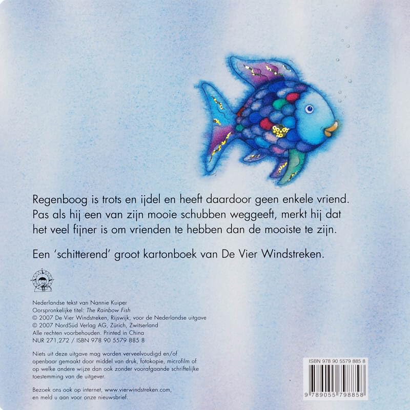 De mooiste vis van de zee groot karton - Image 2