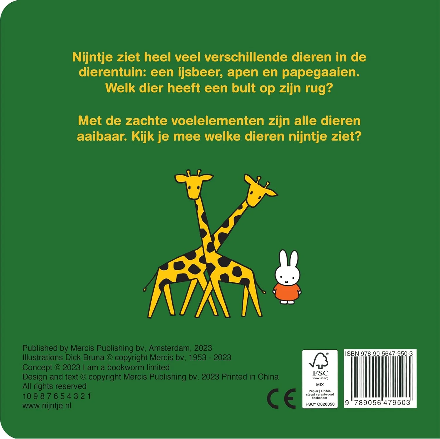 Centraal Boekhuis - voelboek met nijntje naar de dierentuin - Image 2