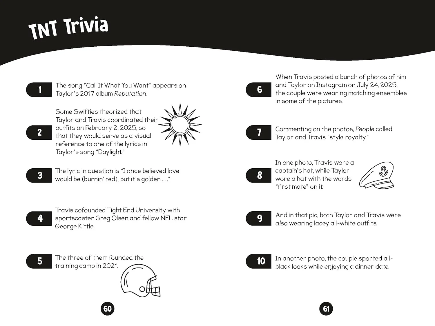 96 Facts About Taylor and Travis: Quizzes, Quotes, Questions, and More! With Bonus Journal Pages for Writing! - Image 4