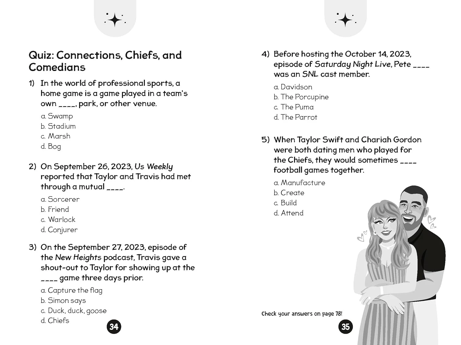 96 Facts About Taylor and Travis: Quizzes, Quotes, Questions, and More! With Bonus Journal Pages for Writing! - Image 5