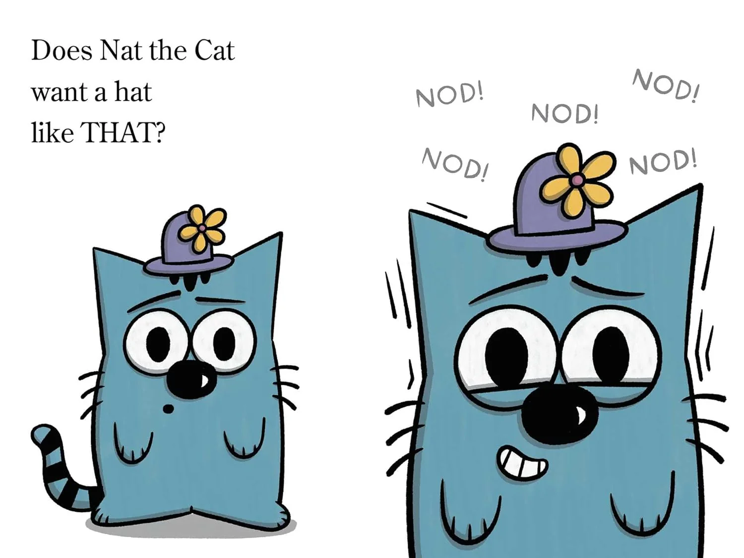 Nat the Cat Five Books in One!: Nat the Cat Takes a Nap; Nat the Cat Takes a Bath; Nat the Cat Has a Snack; Nat the Cat Has a Hat; Nat the Cat Finds a Map - Image 3