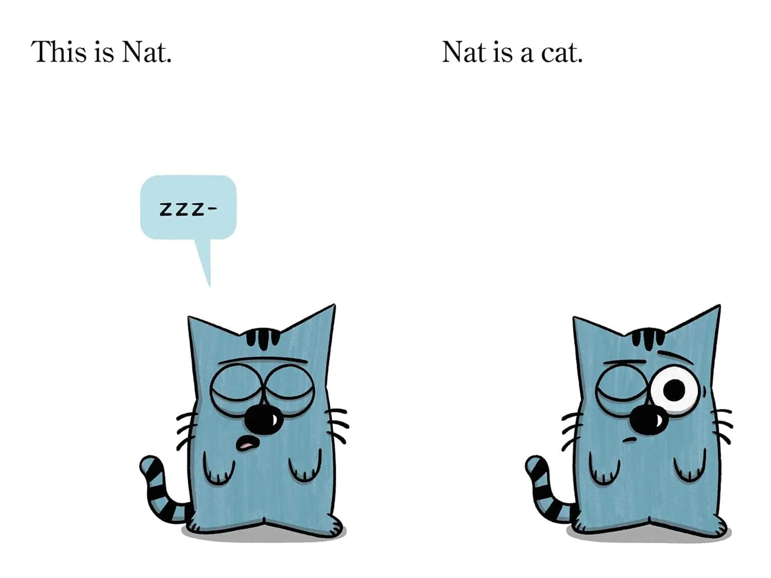 Nat the Cat Five Books in One!: Nat the Cat Takes a Nap; Nat the Cat Takes a Bath; Nat the Cat Has a Snack; Nat the Cat Has a Hat; Nat the Cat Finds a Map - Image 5