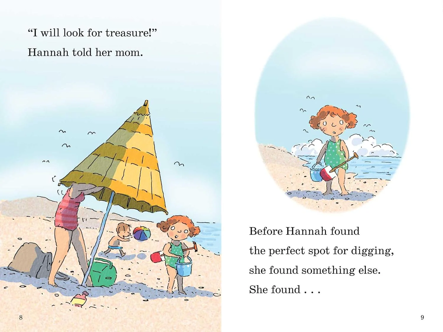 Five Summery Tales!: Summer Treasure; the Garden Project; the Counting Race; the Playground Problem; the First Day of School (Robin Hill School - Image 5
